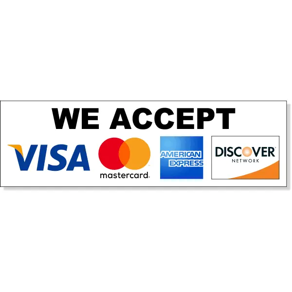 accepted credit card payments 